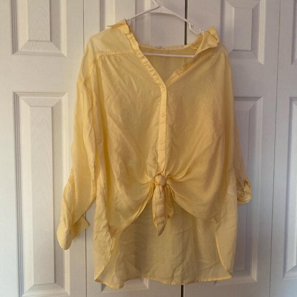 Maurice's Sheer Blouse - Picture 1 of 5
